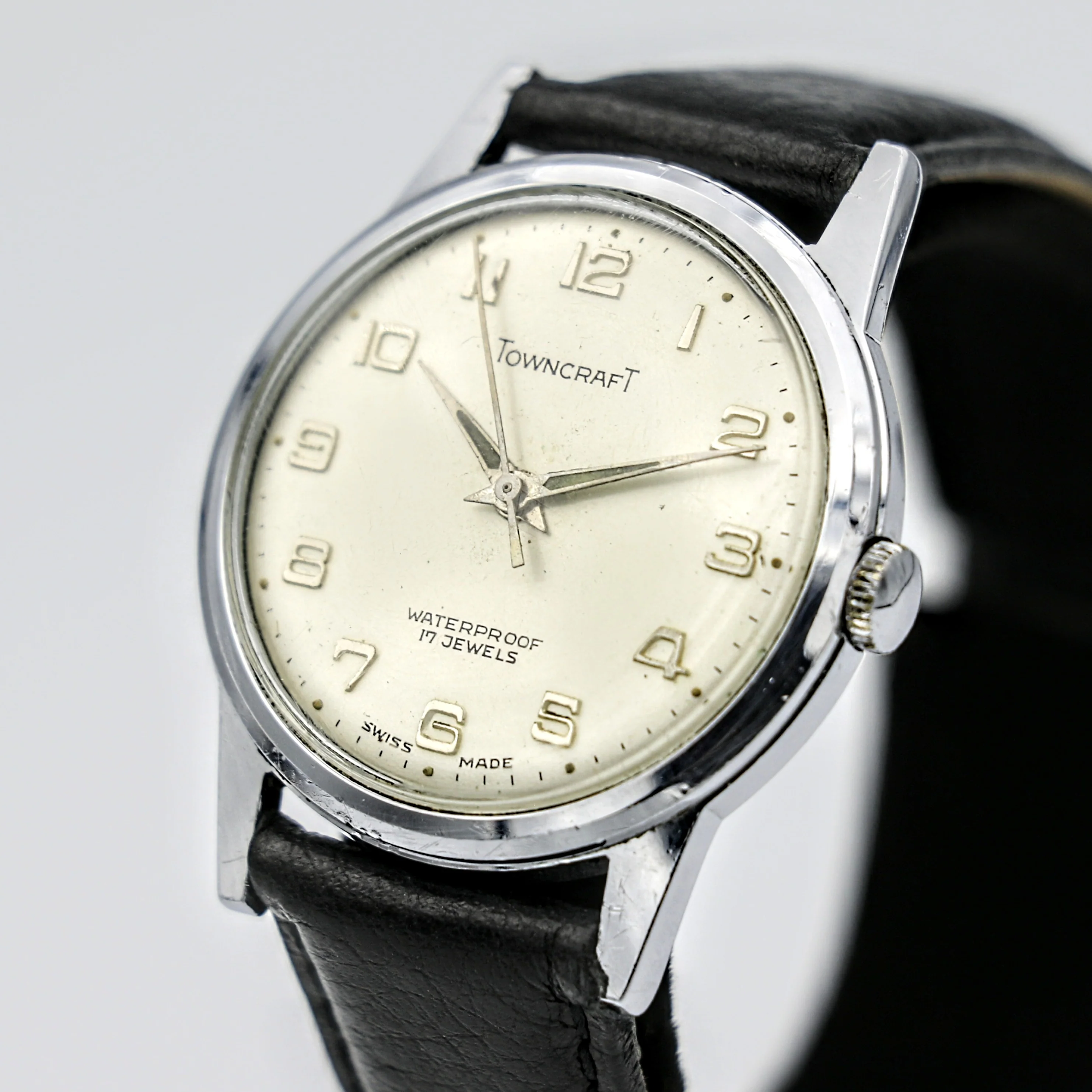 TOWNCRAFT by BASIS Watch Co. 17 Jewels 33mm Swiss Made Wristwatch - Image 4