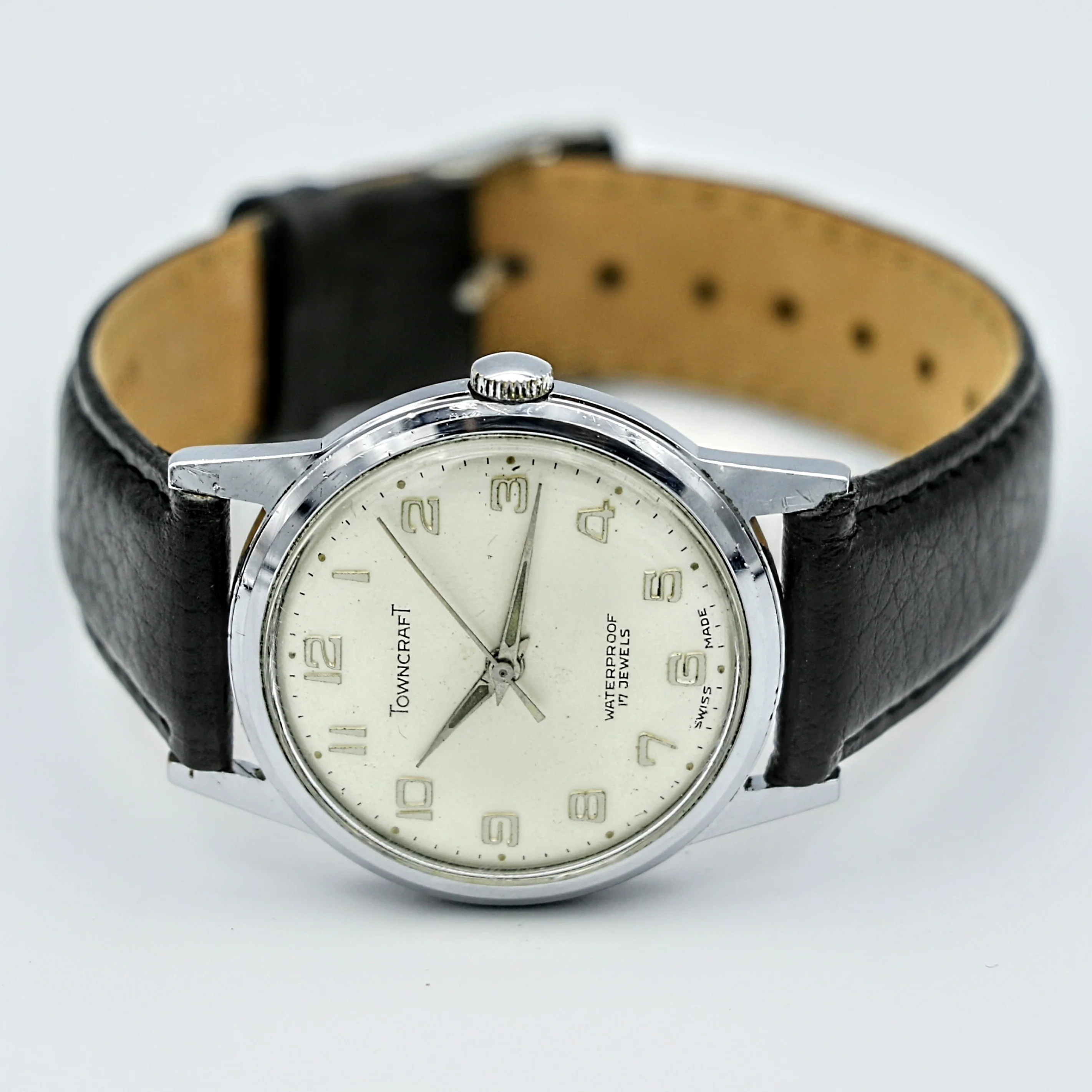 TOWNCRAFT by BASIS Watch Co. 17 Jewels 33mm Swiss Made Wristwatch - Image 7