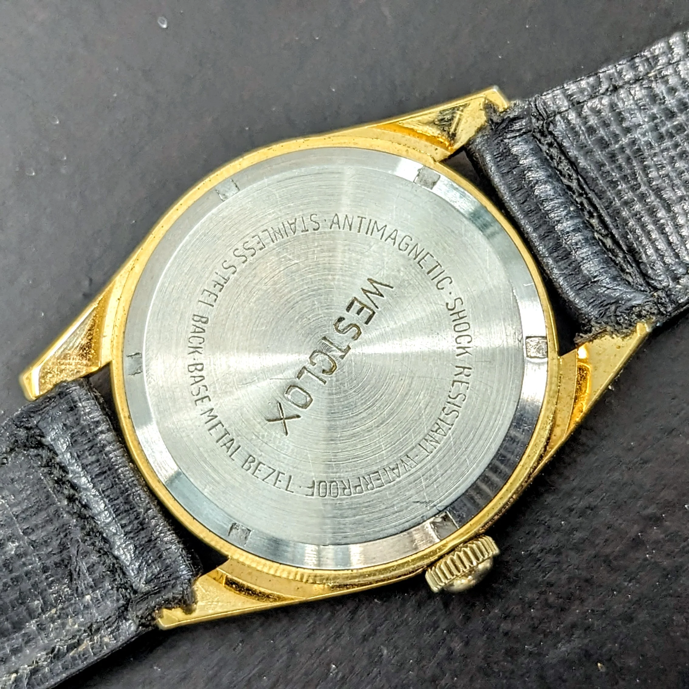 Vintage WESTCLOX Waterproof Wristwatch 17 Jewels Cal. D-441 Date Indicator Watch - Image 10