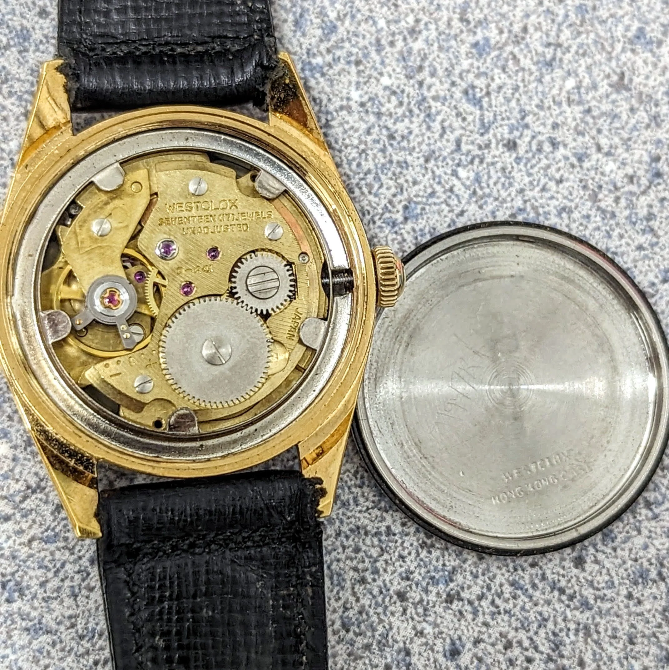 Vintage WESTCLOX Waterproof Wristwatch 17 Jewels Cal. D-441 Date Indicator Watch - Image 12