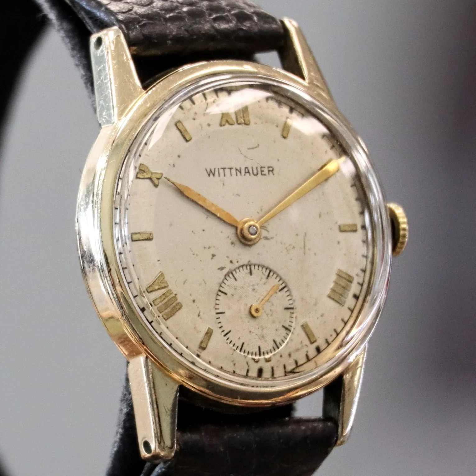 Vintage Wittnauer Wristwatch Swiss Caliber 11TN 17 Jewels Watch - Image 5