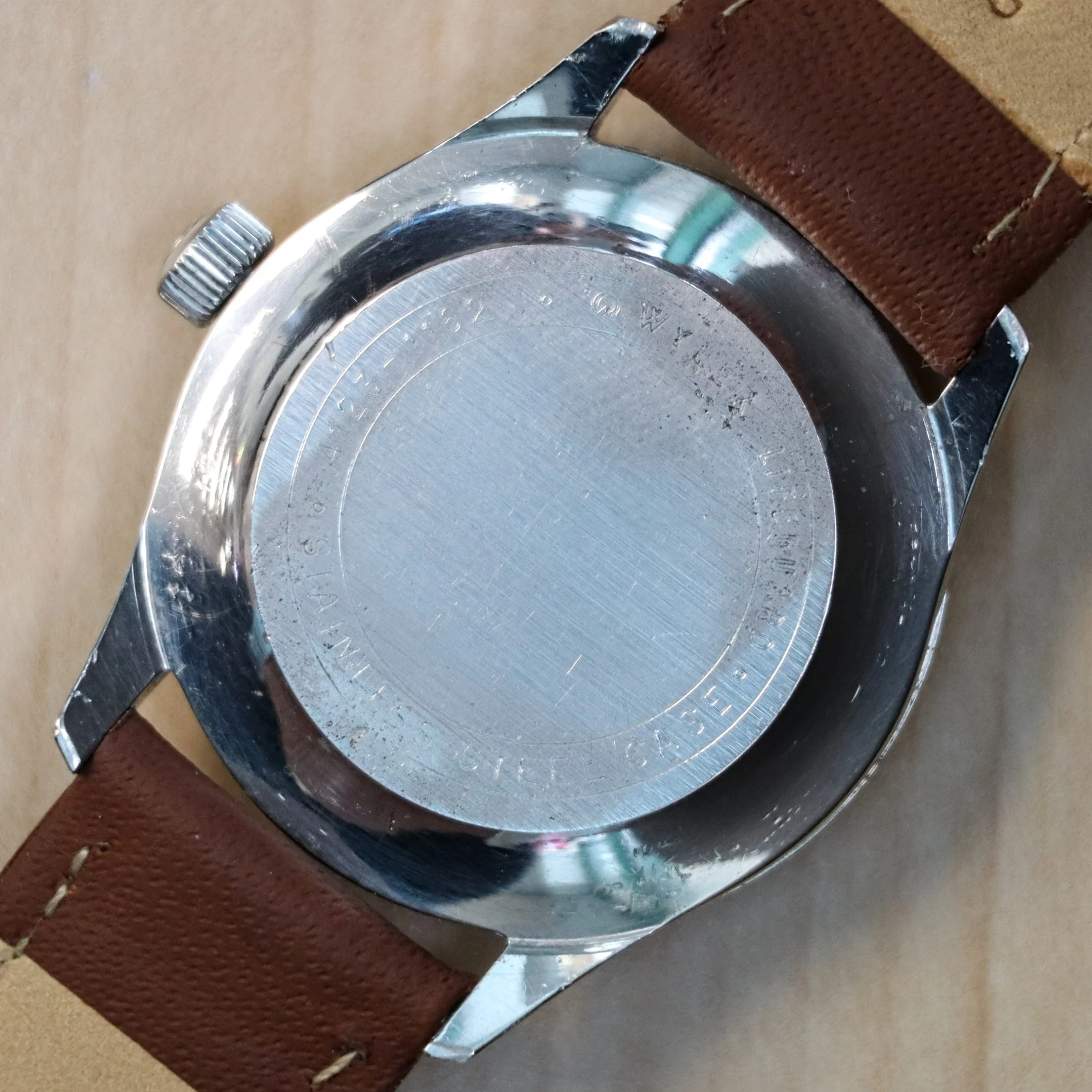 Vintage WYLER Incaflex Dynawind Watch Lifeguard Automatic Wristwatch S.S. - Image 10
