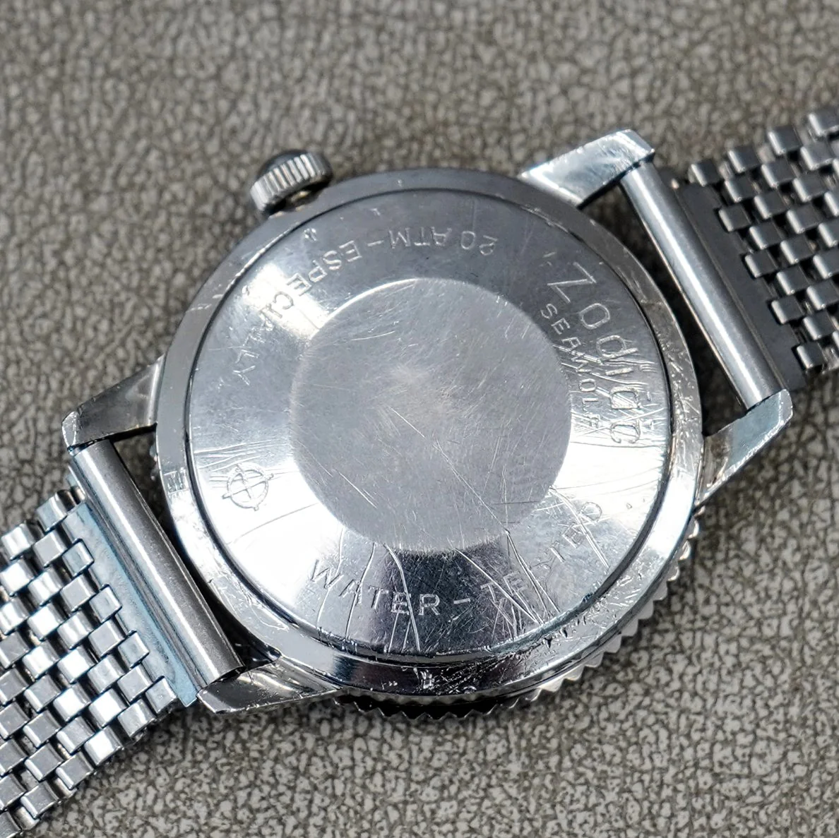 Vintage ZODIAC Aerospace GMT Diver Watch Ref. 752-934 Automatic Wristwatch - ALL S.S. - Image 10
