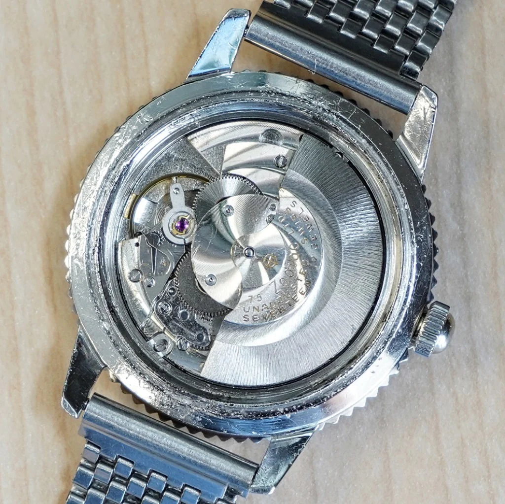 Vintage ZODIAC Aerospace GMT Diver Watch Ref. 752-934 Automatic Wristwatch - ALL S.S. - Image 12