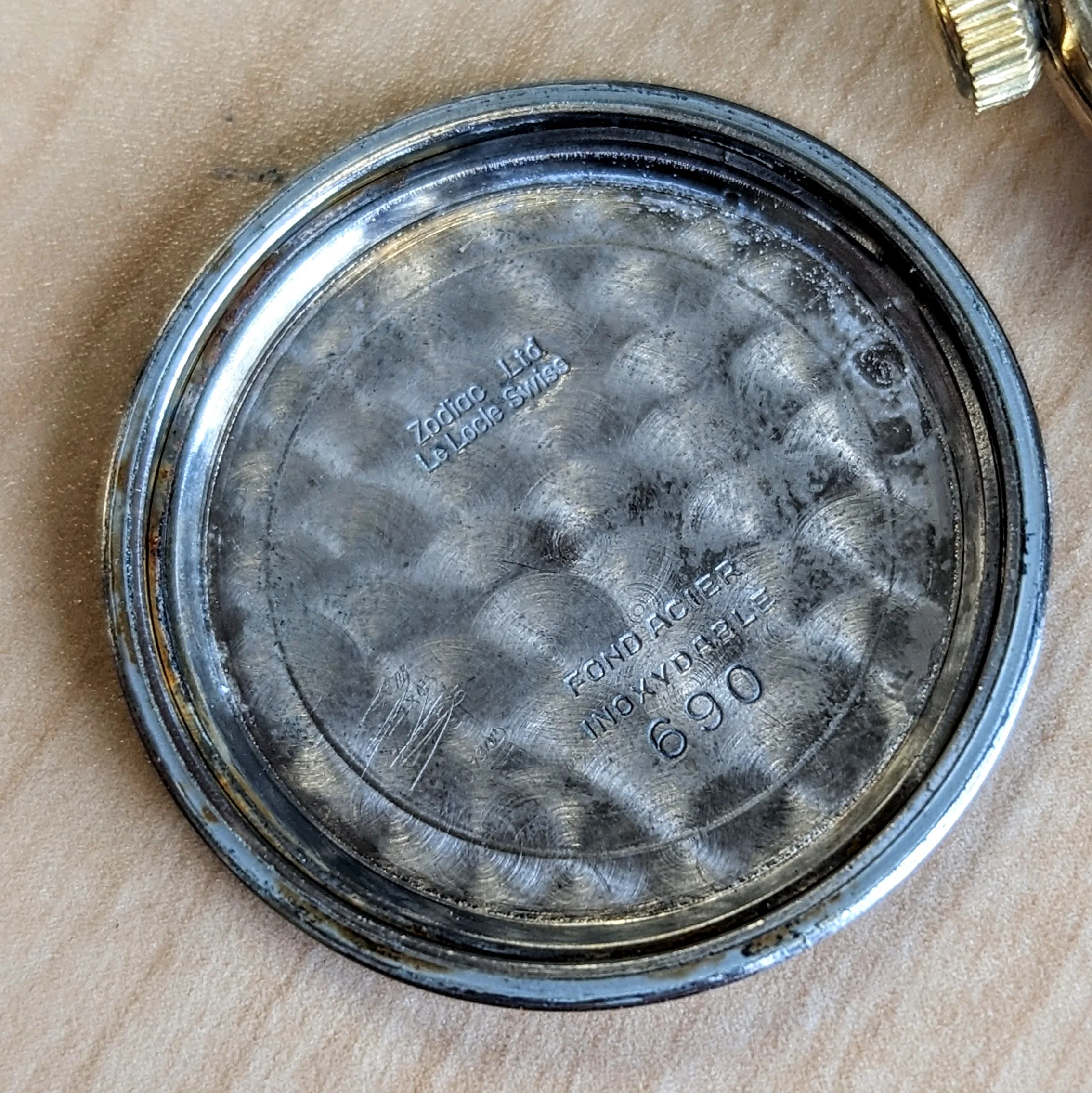 Vintage ZODIAC Dategraphic Wristwatch Automatic Date Indicator Watch 34mm - Image 15