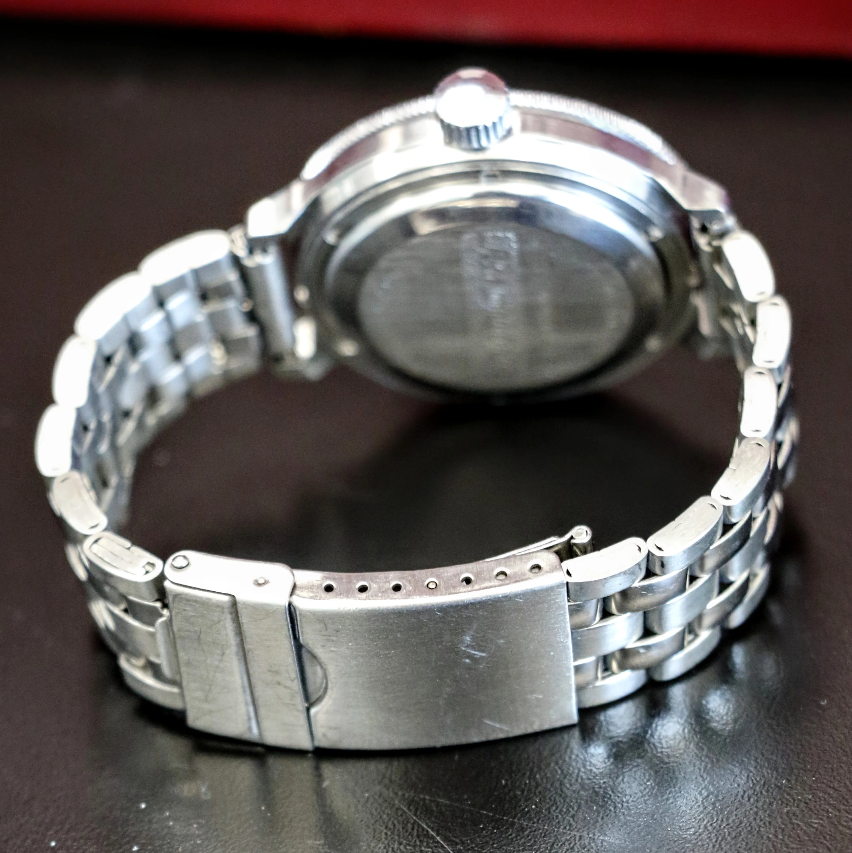 VOSTOK Sea Captain Amphibian Automatic Watch 200M Date Indicator Wristwatch - Image 13
