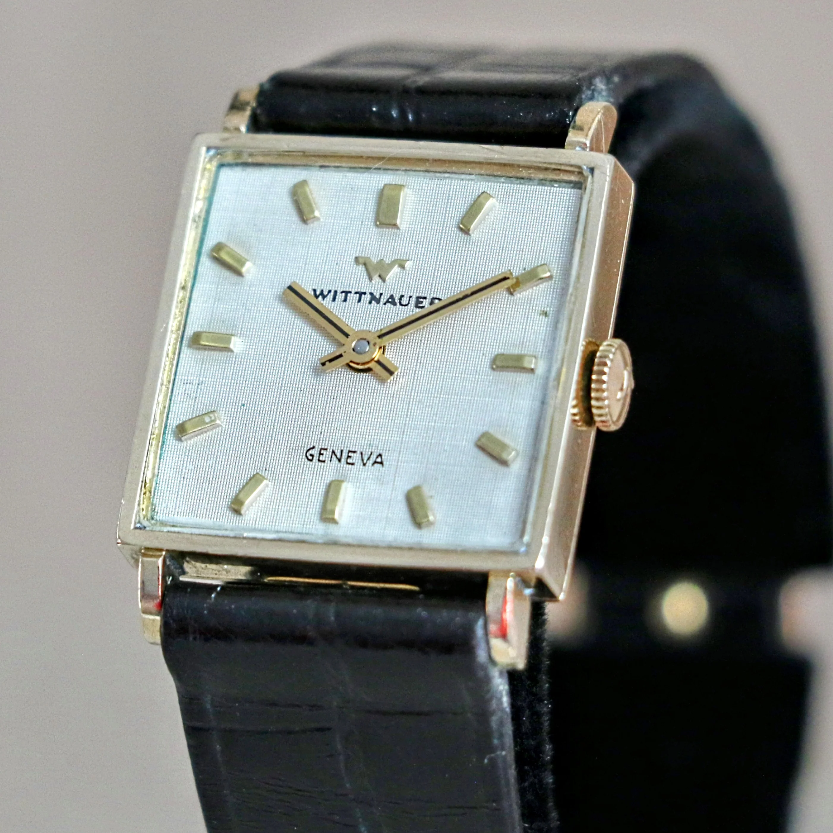WITTNAUER Geneva Wristwatch Cal. 9E1 17 Jewels Swiss Made Watch - Image 3