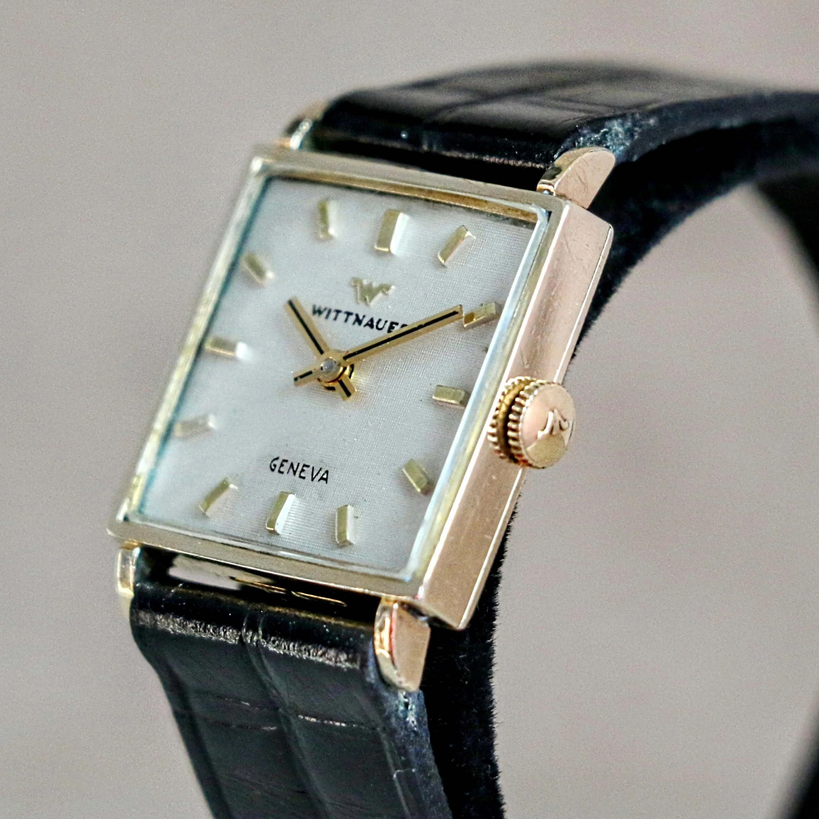 WITTNAUER Geneva Wristwatch Cal. 9E1 17 Jewels Swiss Made Watch - Image 4