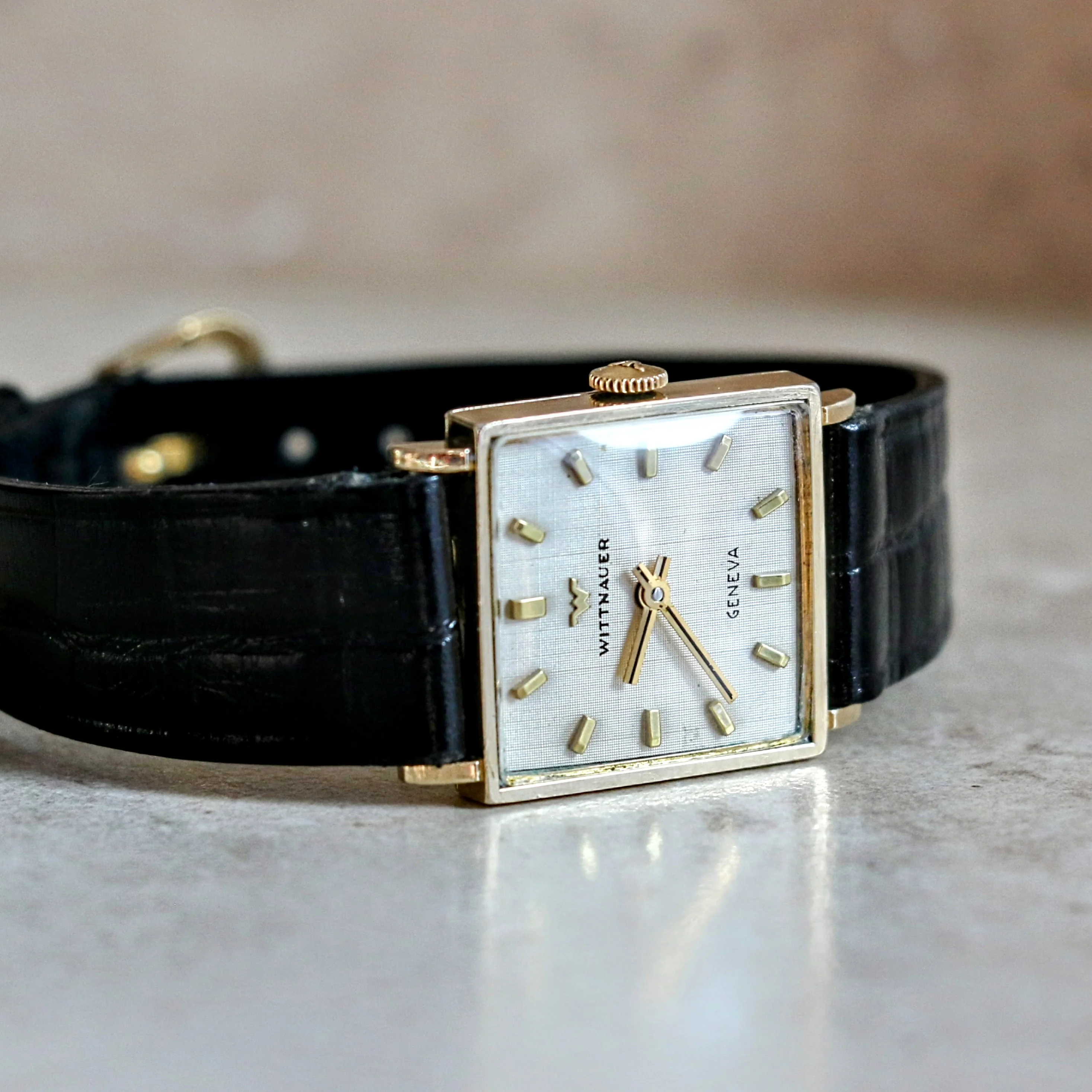 WITTNAUER Geneva Wristwatch Cal. 9E1 17 Jewels Swiss Made Watch - Image 6