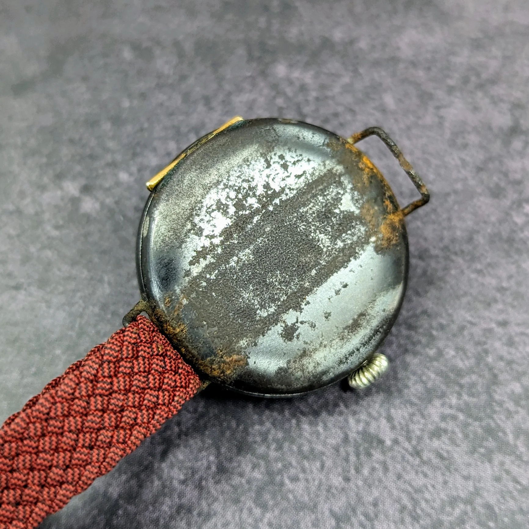 Vintage Wizard Trench Watch Swiss Made Military WWI Wristwatch - Image 11