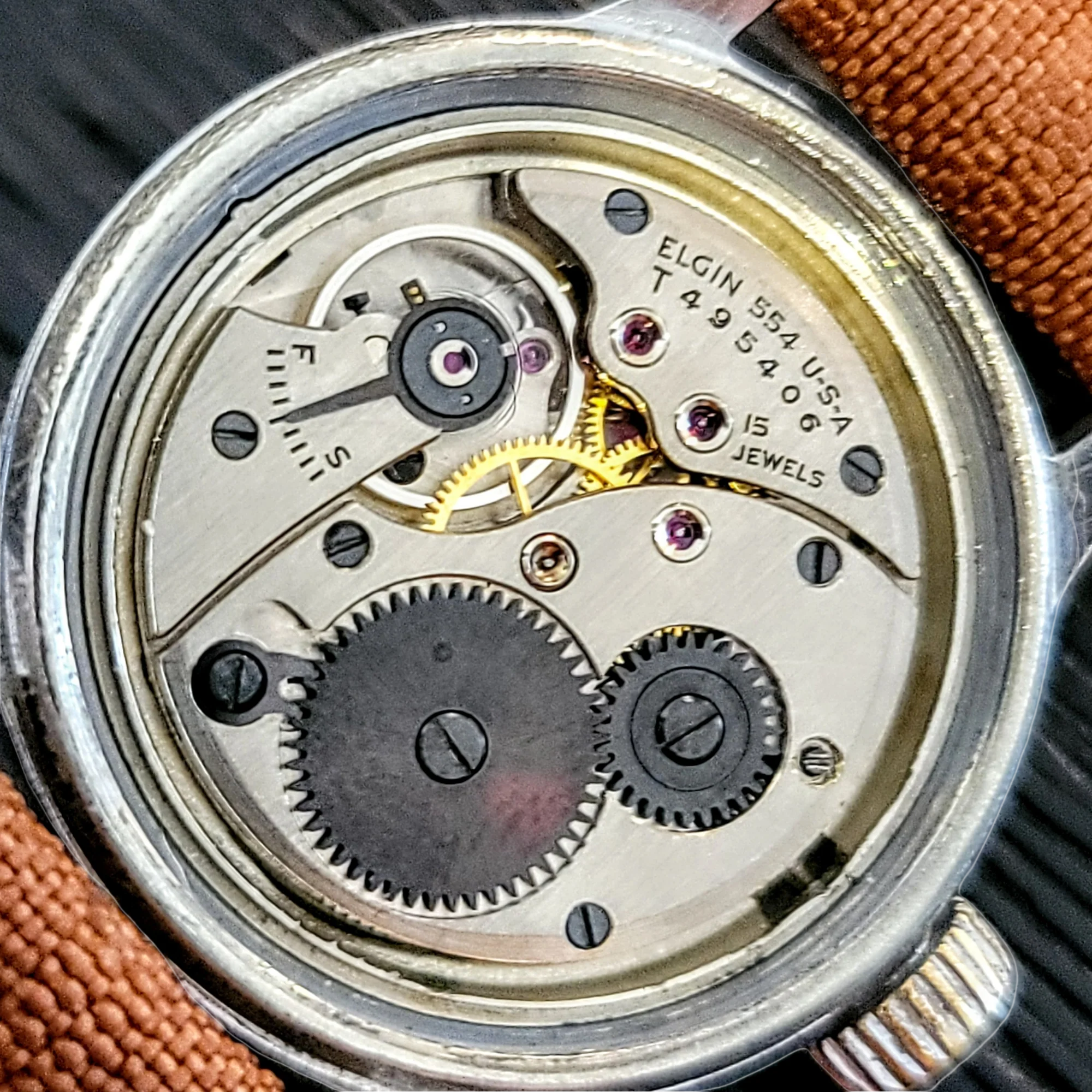 WWII Military ELGIN Wristwatch - General Service Watch ORD. DEPT. U.S.A. 1944 - Image 19